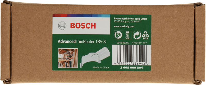 BOSCH Adapter für Staubsauger für Advanced TrimRouter 18V BOSCH Adapter für Staubsauger für Advanced TrimRouter 18V
