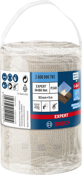 BOSCH EXPERT M480 Schleifnetzrolle, 93x5000mm, K24