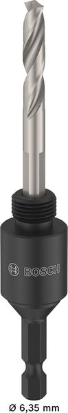 BOSCH Aufsteckhalter und Zentrierbohrer für Lochsäge, 14-30 x 44 mm