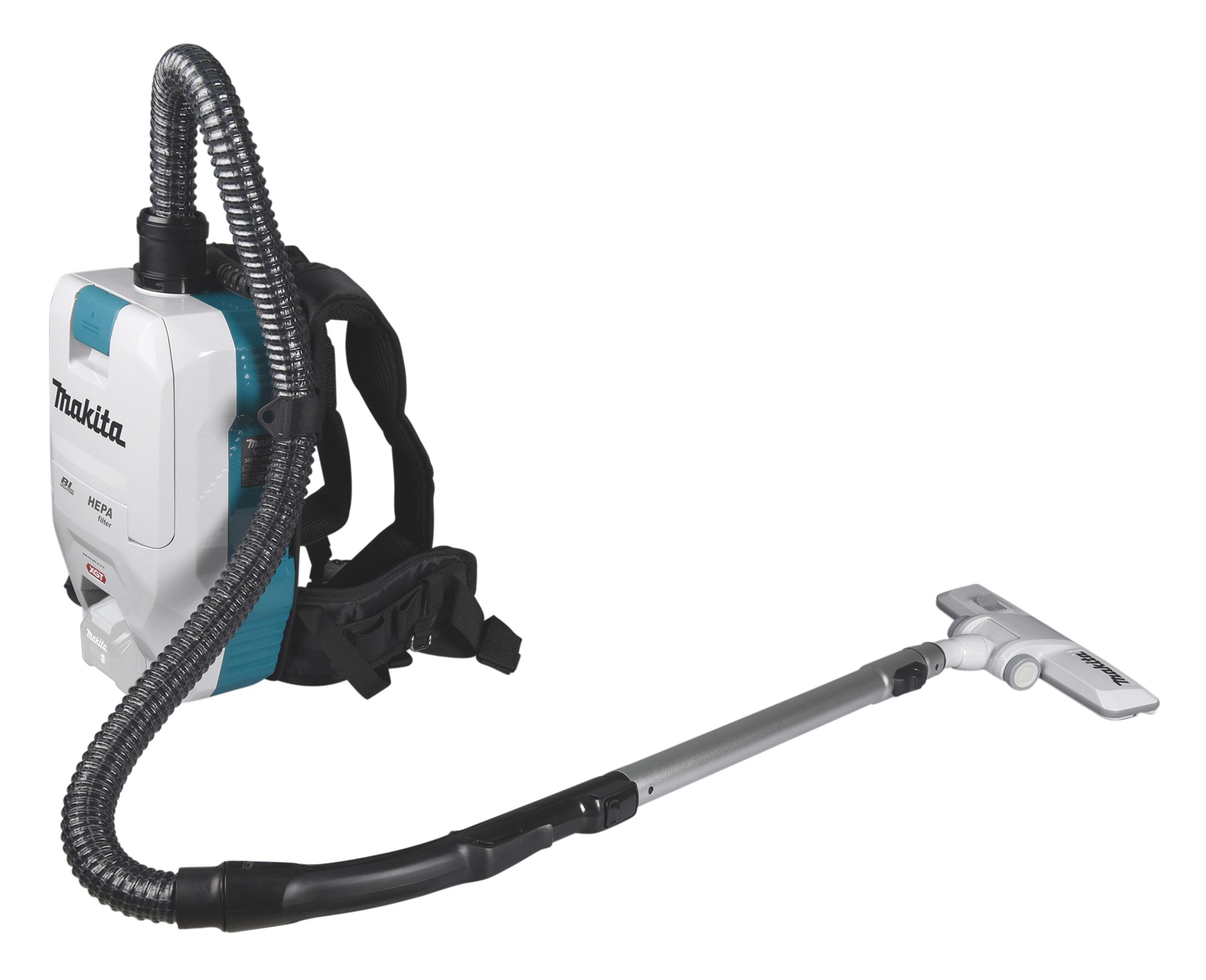 MAKITA Akku-Rucksackstaubsauger VC008GZ 40V max.