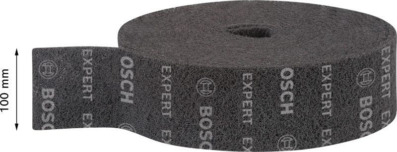 BOSCH EXPERT N880 Vliesrolle, 100x10mm, Mittleres SiC BOSCH EXPERT N880 Vliesrolle, 100x10mm, Mittleres SiC