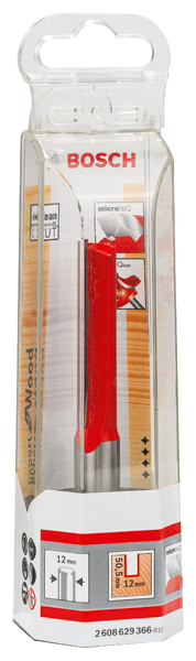 BOSCH Nutfräser Expert for Wood, Carbide, 12 mm, D1 12 mm, L 50,5 mm, G 98 mm BOSCH Nutfräser Expert for Wood, Carbide, 12 mm, D1 12 mm, L 50,5 mm, G 98 mm
