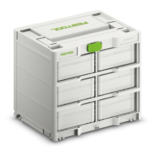 FESTOOL Systainer³ Rack SYS3-RK/6 M 337-Set
