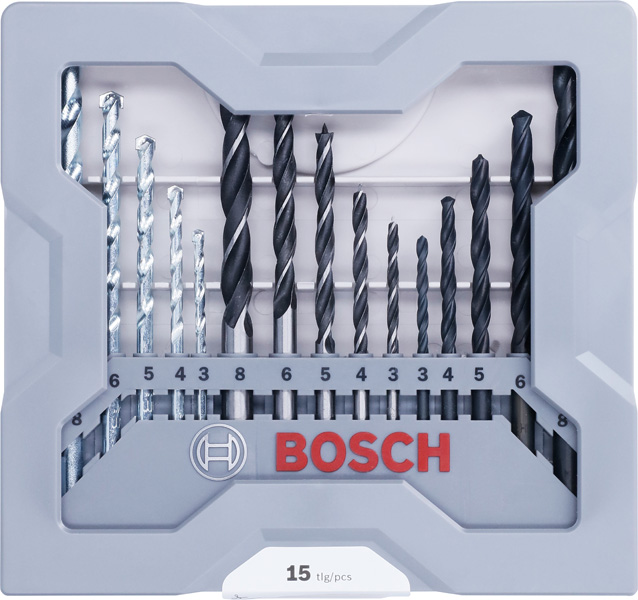 BOSCH 15tlg. Gemischtes Bohrer-Set BOSCH 15tlg. Gemischtes Bohrer-Set