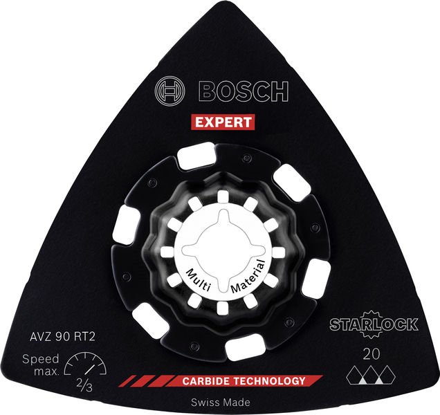 BOSCH EXPERT AVZ 90 RT2 Schleifplatte, 90 mm