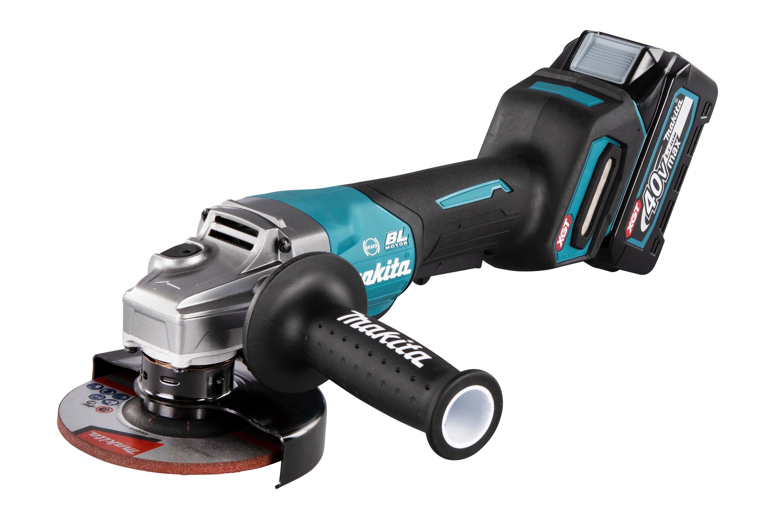 MAKITA Akku-Winkelschleifer GA013GM201 40V max. MAKITA Akku-Winkelschleifer GA013GM201 40V max.