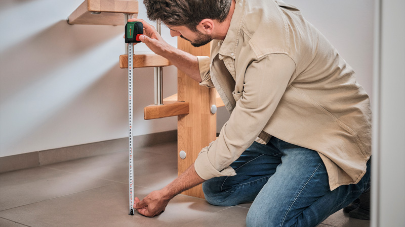 BOSCH Handwerkzeuge Maßband, 3 m