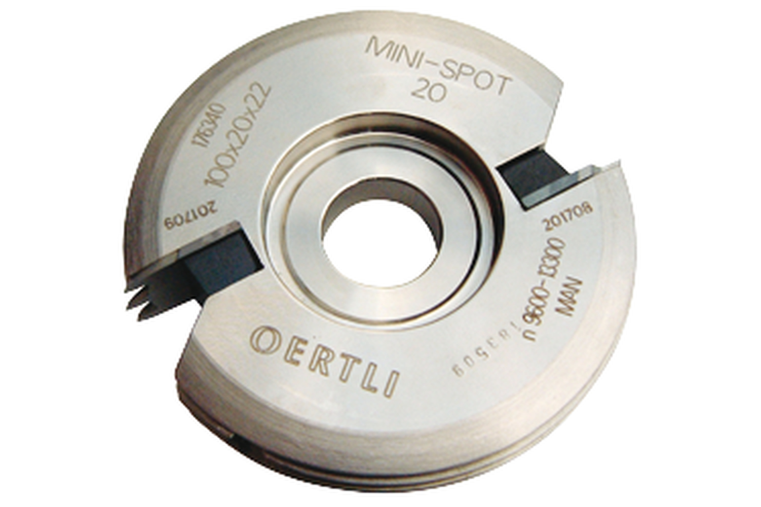 LAMELLO Minispot-Profilschneidenfräser, Grösse 20, HW, Ø100x20xØ22 mm, Z2 LAMELLO Minispot-Profilschneidenfräser, Grösse 20, HW, Ø100x20xØ22 mm, Z2