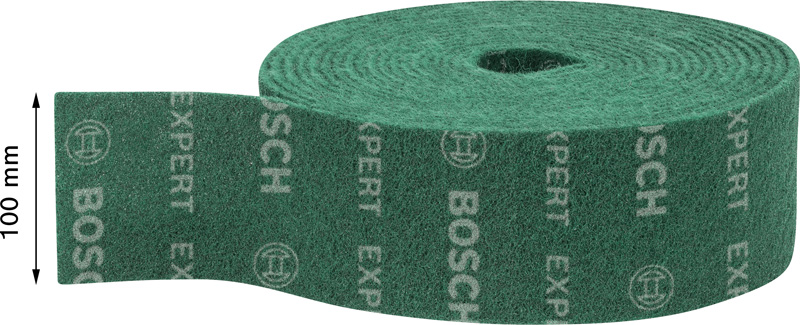 BOSCH EXPERT N880 Vliesrolle, 100x10mm, Ultra feines Mehrzweck BOSCH EXPERT N880 Vliesrolle, 100x10mm, Ultra feines Mehrzweck