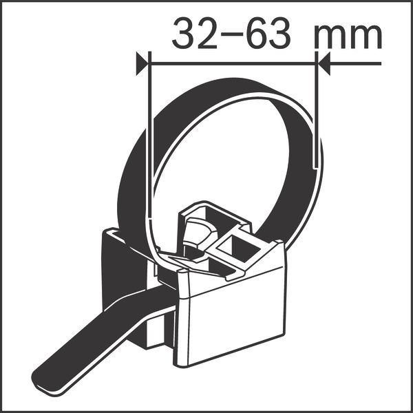 BOSCH PRO EPC Kabelbinder, Durchmesser 32-63 mm BOSCH PRO EPC Kabelbinder, Durchmesser 32-63 mm