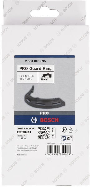 BOSCH PRO Schutzring für Exzenterschleifer GEX 18V-150-3