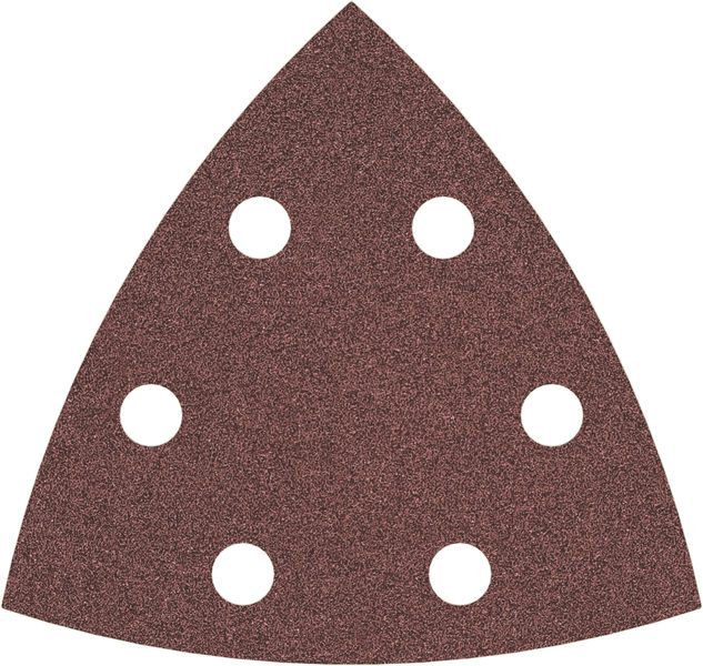 BOSCH PRO F460 Schleifblatt, 93 x 93 mm; G80, 5-tlg.