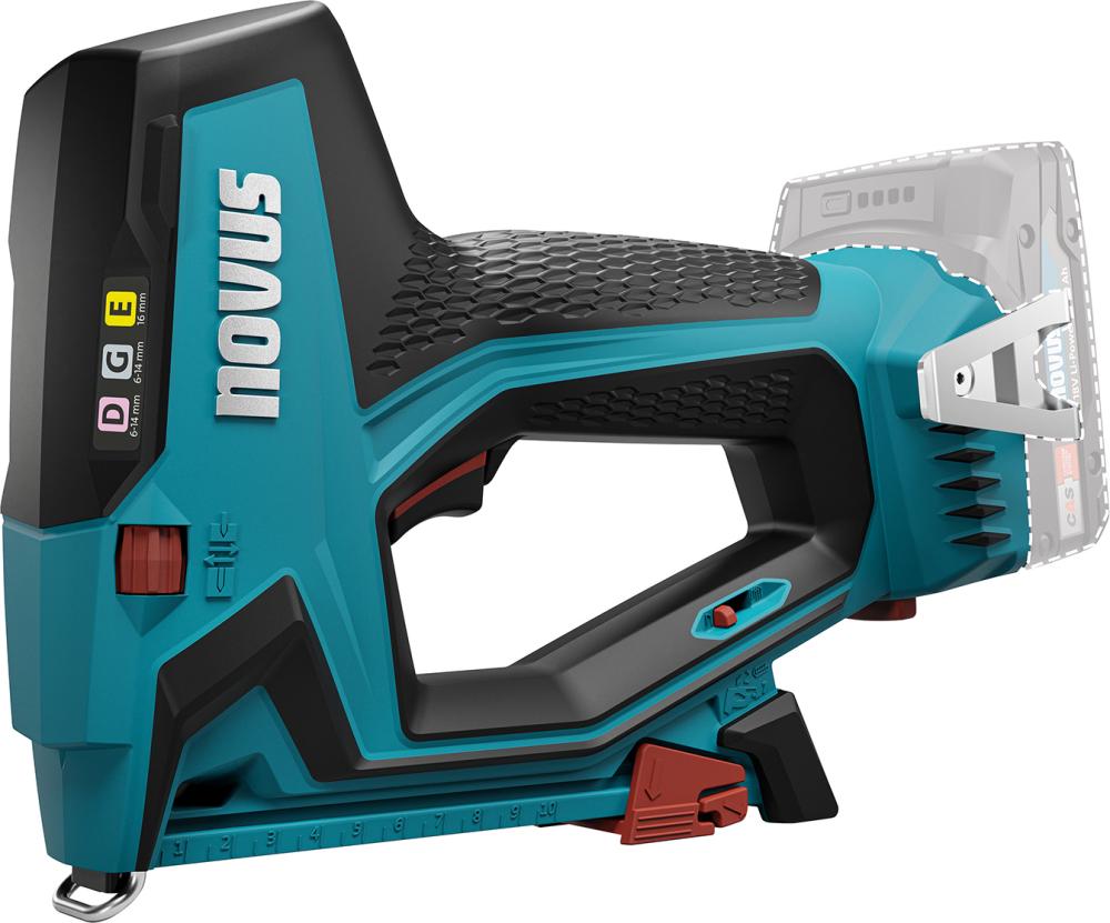NOVUS Akku-Klammergerät solo J- 551 Novus ohne Akku ohne Ladegerät Karton