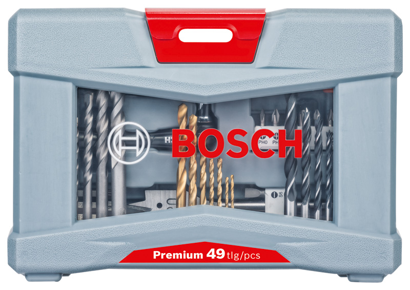 BOSCH 49-tlg. Premium X-Line Bohrer- und Schrauber-Set