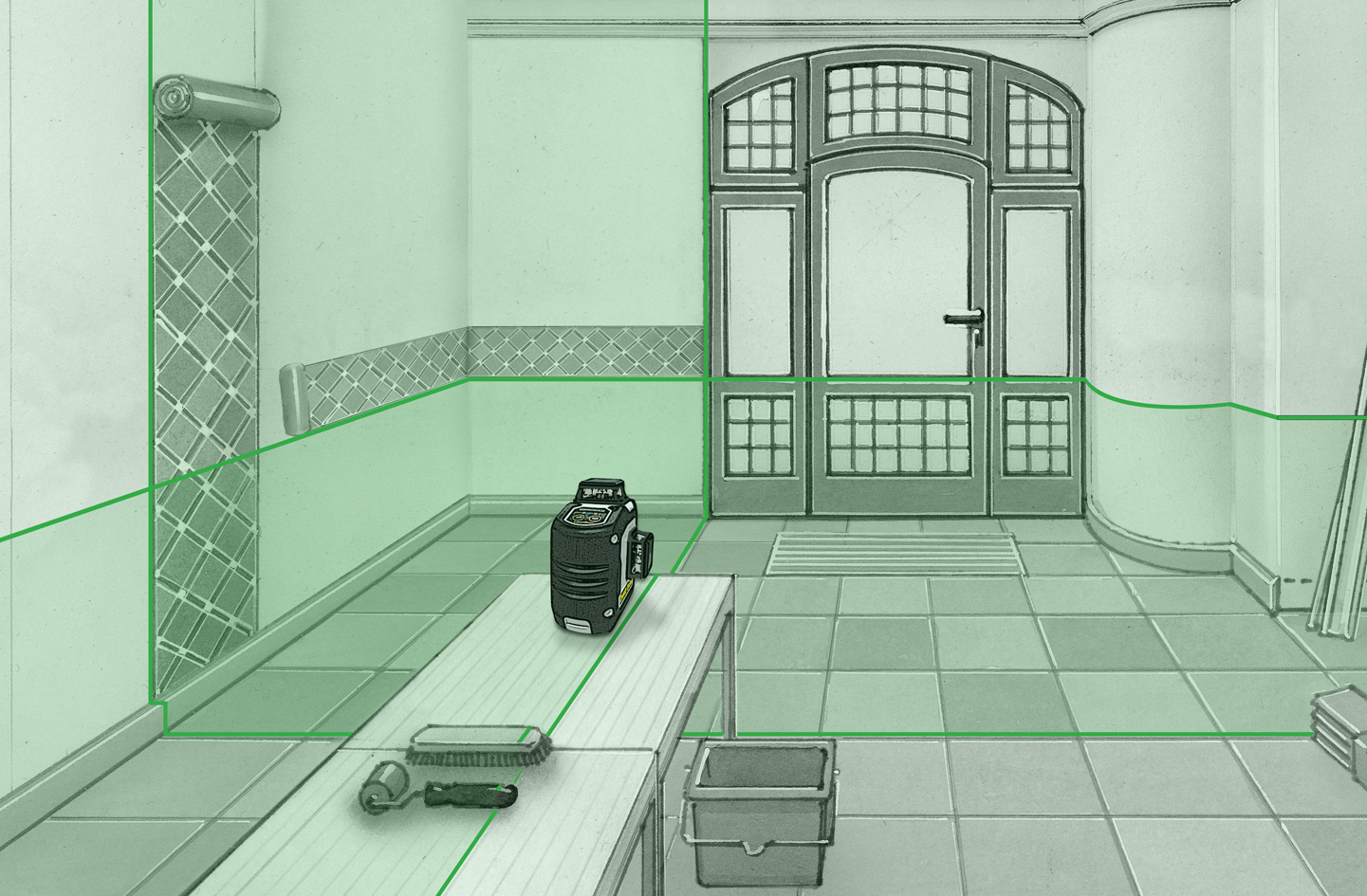 LASERLINER 3D Laser CompactPlane-Laser 3G Pro