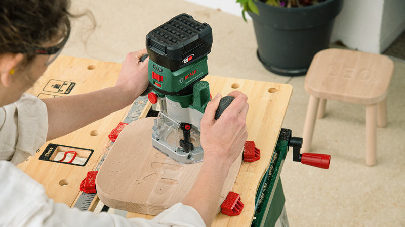 BOSCH Akku-Fräse Router Combi Set BOSCH Akku-Fräse Router Combi Set