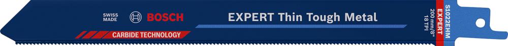 BOSCH EXPERT ‘Thin Tough Metal’ S 1022 EHM Säbelsägeblatt, 1 Stück BOSCH EXPERT ‘Thin Tough Metal’ S 1022 EHM Säbelsägeblatt, 1 Stück