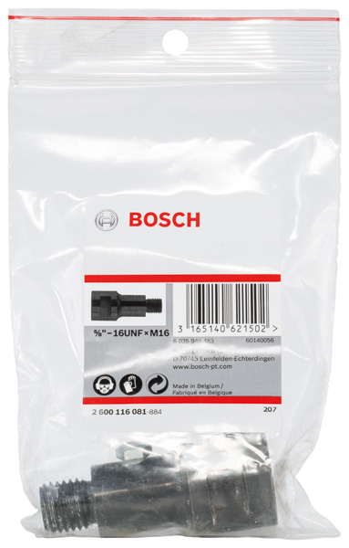 BOSCH Adapter 5/8-Zoll 16UNF, M 16 BOSCH Adapter 5/8-Zoll 16UNF, M 16