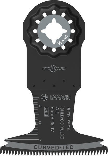BOSCH PRO AII 65 BSPIB Blatt für Multifunktionswerkzeuge, 65 x 40 mm