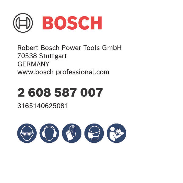 BOSCH Diamanttrockenbohrkronen-Set, 5-tlg., G 1/2 Zoll, 38-127 mm BOSCH Diamanttrockenbohrkronen-Set, 5-tlg., G 1/2 Zoll, 38-127 mm
