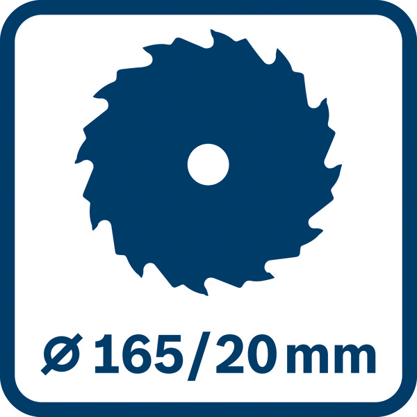 BOSCH Handkreissäge GKS 55+ GCE