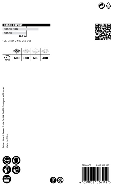 BOSCH EXPERT Construction Material Lochsäge, 65x60 mm