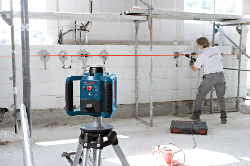 BOSCH Rotationslaser GRL 300 HV im Handwerkerkoffer