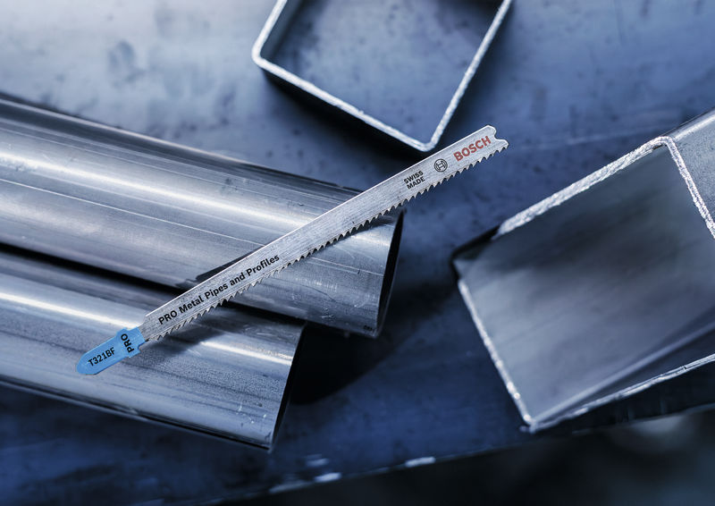 BOSCH PRO Metal Pipes and Profiles T321BF Stichsägeblatt, 132 mm, 2-tlg. BOSCH PRO Metal Pipes and Profiles T321BF Stichsägeblatt, 132 mm, 2-tlg.