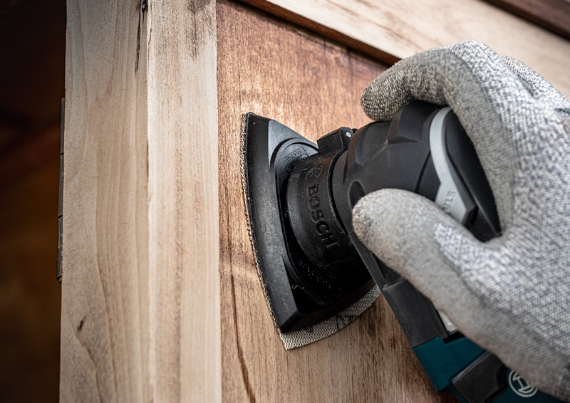 BOSCH EXPERT C470 Deltaschleifblatt, 93mm, K240, 6 Löcher, 5-tlg.