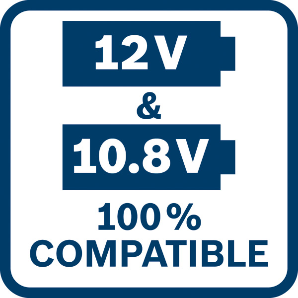 BOSCH Akku-Bohrschrauber GSR 12V-15 FC, 2 x Akku GBA 12V 2.0Ah