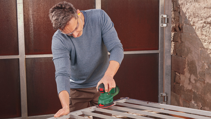 BOSCH Akku-Multischleifer UniversalSander 18V-10