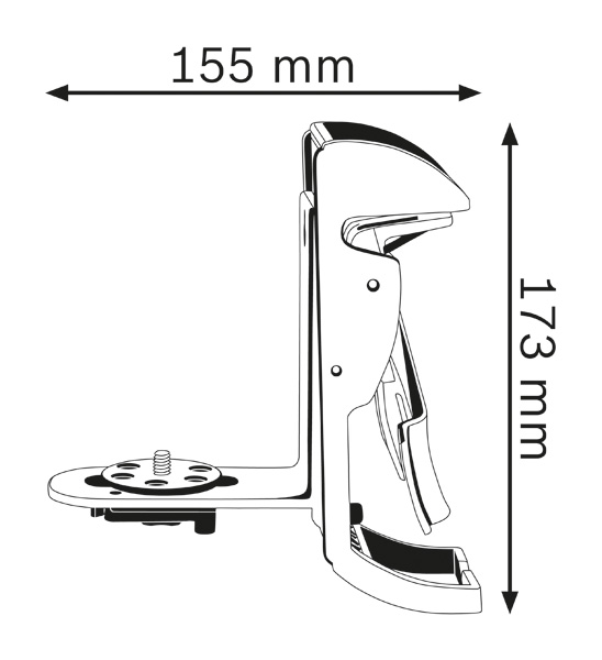 BOSCH Universalhalterung BM 3