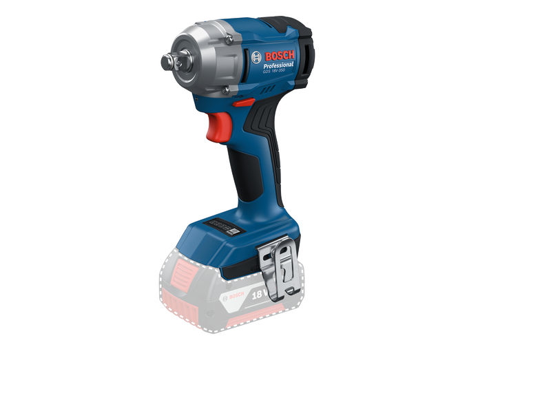 BOSCH Akku-Drehschlagschrauber GDS 18V-350, 2 x Akku GBA 18V 4.0Ah in L-BOXX