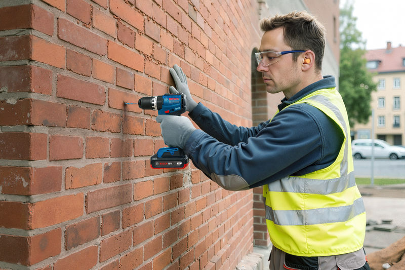 BOSCH Akku-Schlagbohrschrauber GSB18V-52