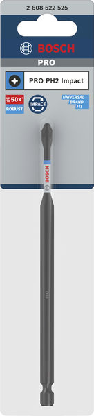 BOSCH PRO Phillips Impact Bit, PH2, 150 mm BOSCH PRO Phillips Impact Bit, PH2, 150 mm