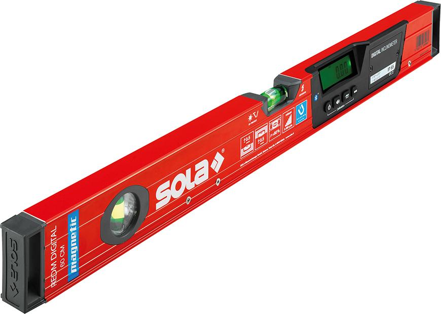 SOLA Digitale Wasserwaage REDM 60 digital mit Magnet Sola