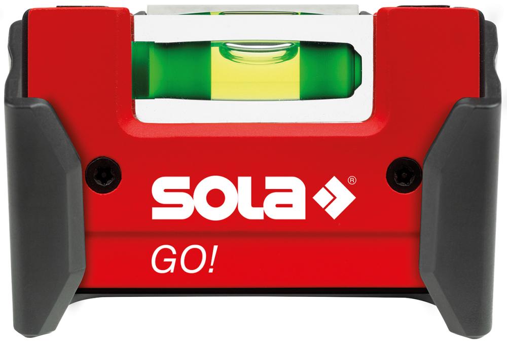 SOLA Mini-Wasserwaage Go Clip 7,5cm Sola