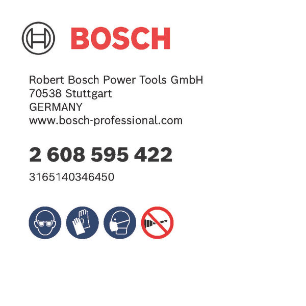 BOSCH Verlängerung 1/4-Zoll, Sechskantschaft für Flachfräsbohrer Self Cut Speed, 152mm