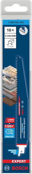 BOSCH EXPERT Multi Material Demolition S1169XHM Säbelsägeblatt, 10-tlg.