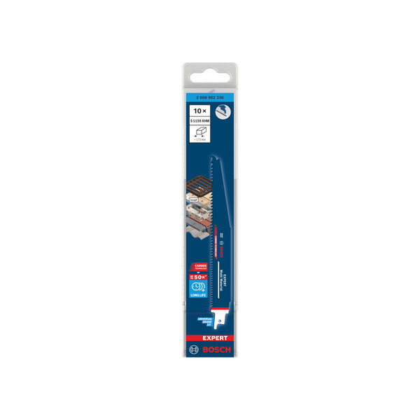 BOSCH EXPERT Multi Material S1159XHM Säbelsägeblatt, 10-tlg.