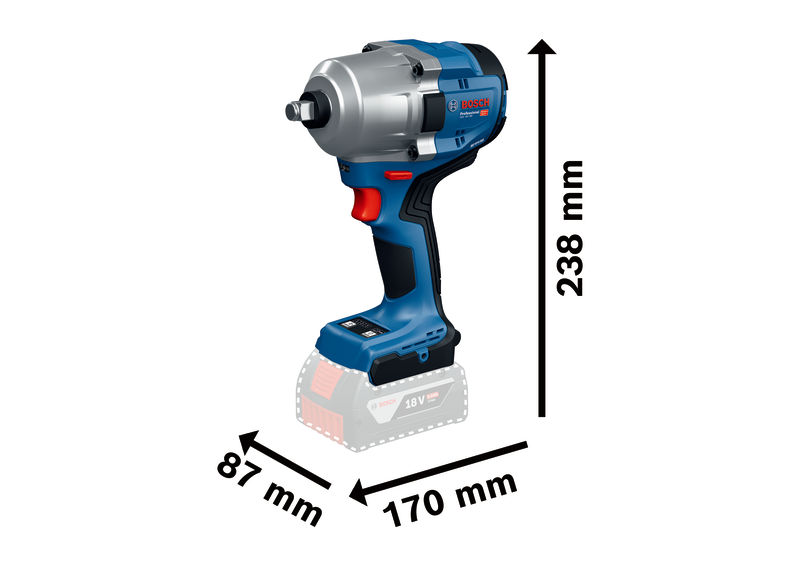BOSCH Akku-Drehschlagschrauber GDS 18V-780
