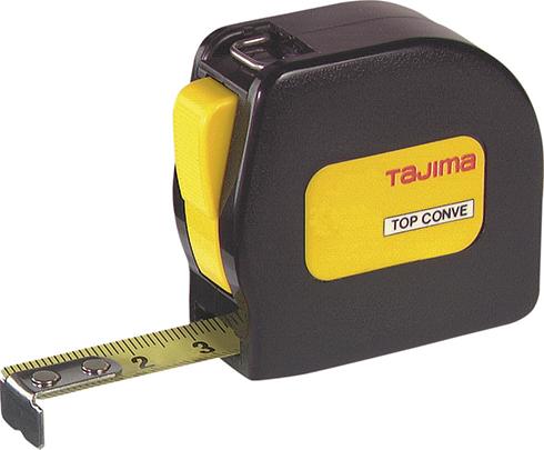 TAJIMA Taschenbandmaß TOP CONVE 3mx13mm gelb Tajima