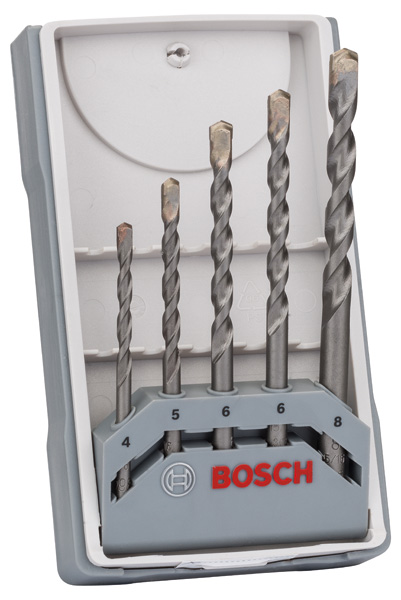 BOSCH 5-tlg. CYL-3 Betonbohrer-Set, 4-8 mm