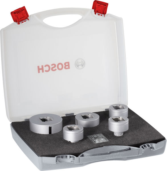 BOSCH PRO Ceramic dry X-Lock Bohrkronen-Set, 68x33, 51x33, 35x33, 25x33, 20 mm, 5-tlg.