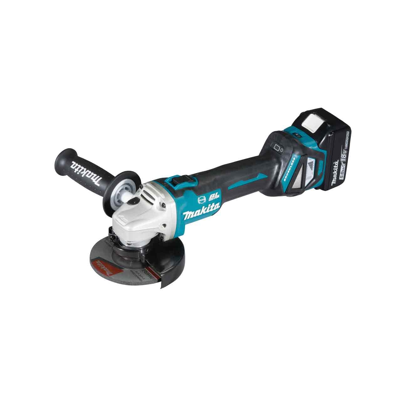 MAKITA Akku-Winkelschleifer 18V DGA513RTJ MAKITA Akku-Winkelschleifer 18V DGA513RTJ
