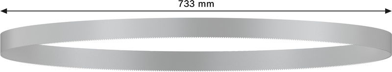 BOSCH Bandsägeblatt CB 2824 BIM, 24tpi, 2 Stk.