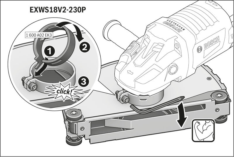 BOSCH Absaughaube Full Cover GDE 230 FC-S, Systemzubehör