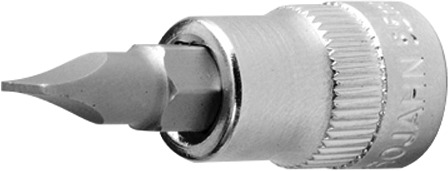 PROJAHN 1/4" Bit Stecknuss Schlitz 6,5 mm