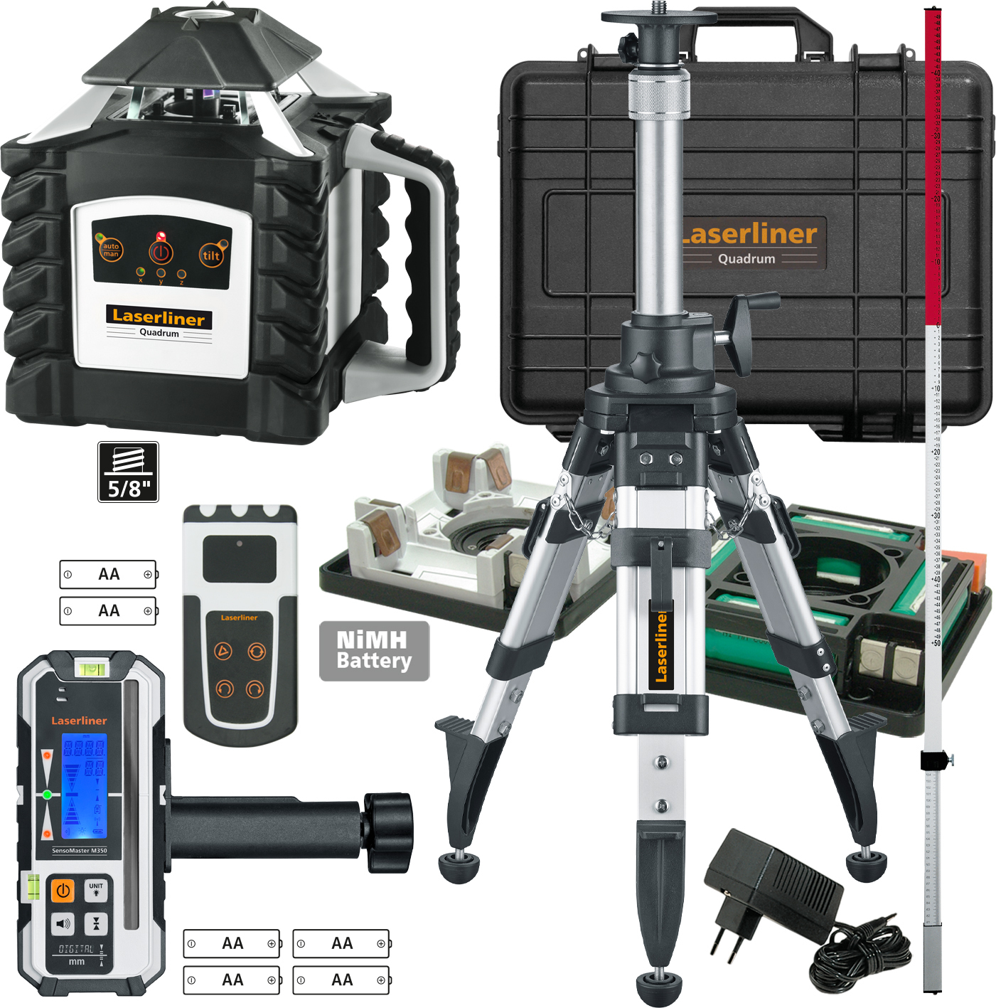 LASERLINER Quadrum M 350 S Set 1 FL incl. P175 + FL