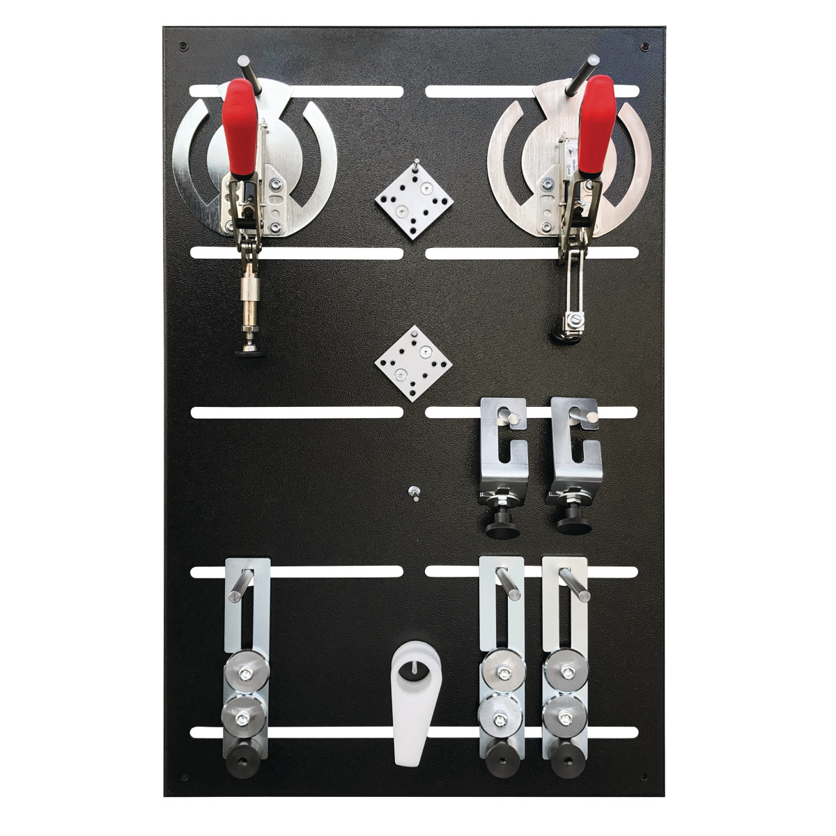 HOLZKRAFT Spannsystem Für Lochraster Ø 20 mm Set 2
